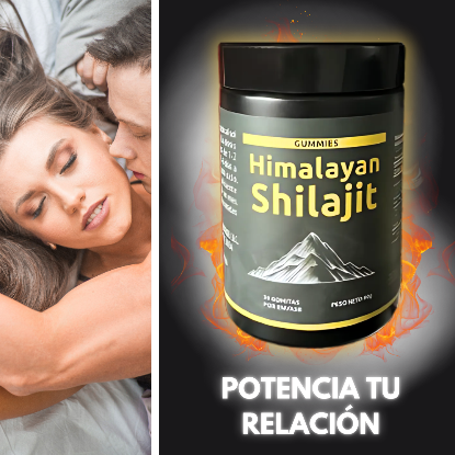 Shilajit Vital Gummies | Potencia Natural para tu Desempeño Sexual