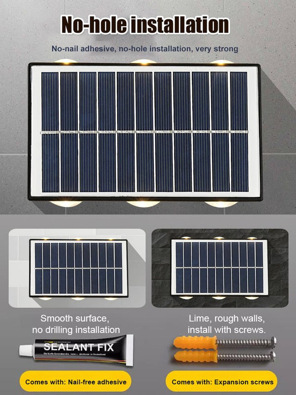 Luz Solar de Pared